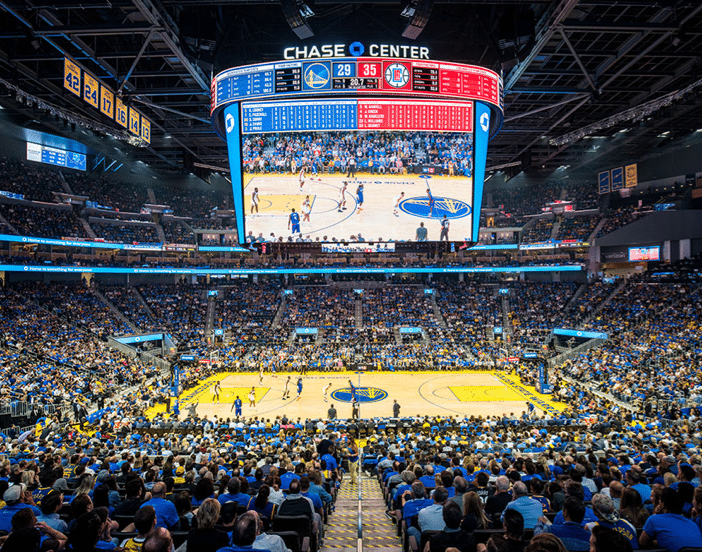 Chase Center Basketball Court